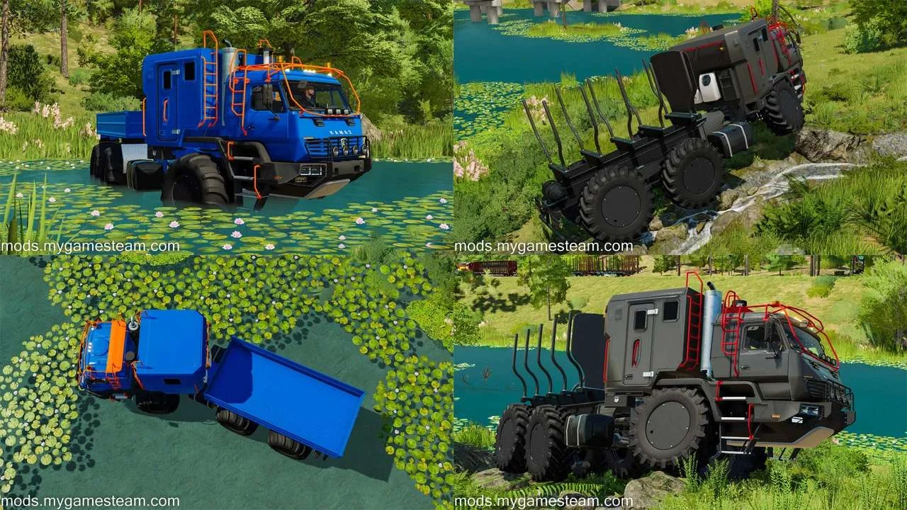 Kamaz Azov 6345 V1.0 FS22 FS22 Mod Free Download