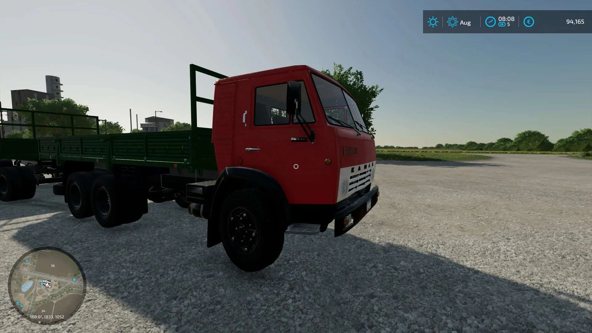 Kamaz Bortom v1.0 FS22 FS22 Mod Free Download