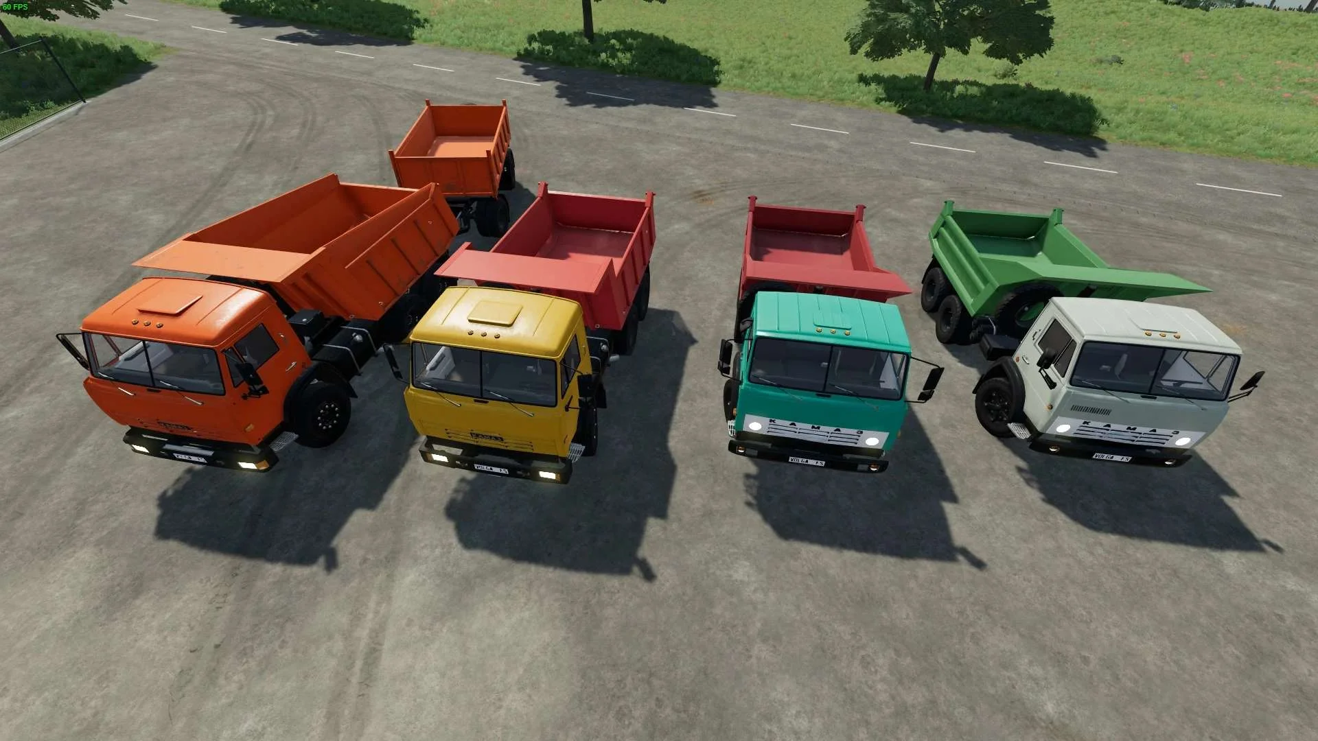 KamAZ Dump Truck v1.1.0.7 FS22 FS22 Mod Free Download