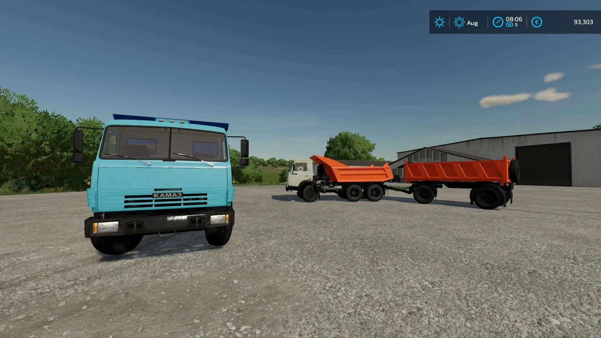 Kamaz Dump v1.0 FS22 FS22 Mod Free Download