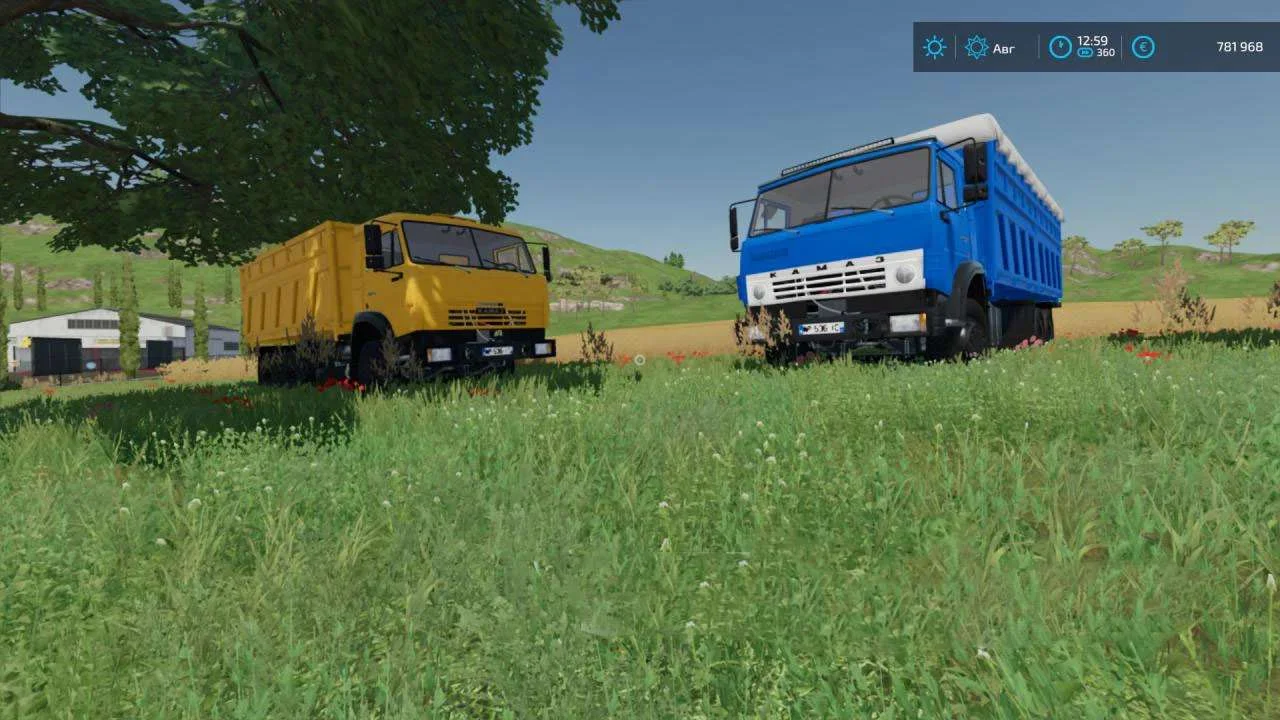KAMAZ Grain 65115-7 v2.0 FS22 FS22 Mod Free Download