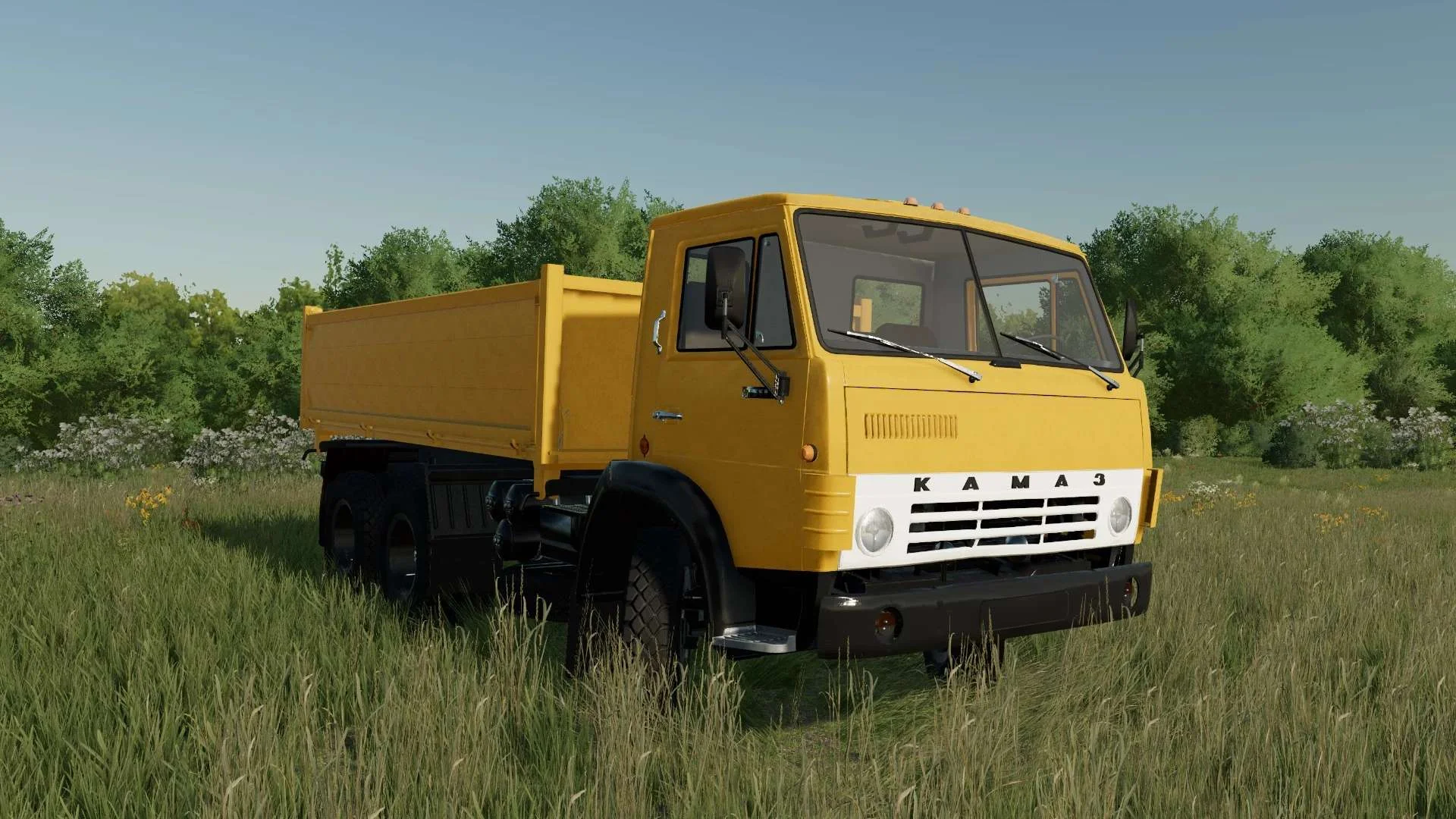 Kamaz GRAIN TRUCK v1.0.1.5 FS22 FS22 Mod Free Download