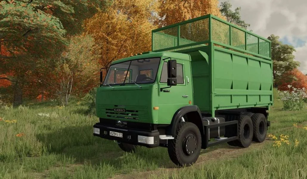 Kamaz Grain v1.0.0.1 FS22 FS22 Mod Free Download
