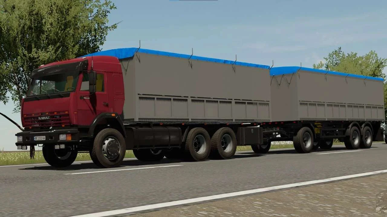 Kamaz LAYNER UA V1.0 FS22 FS22 Mod Free Download