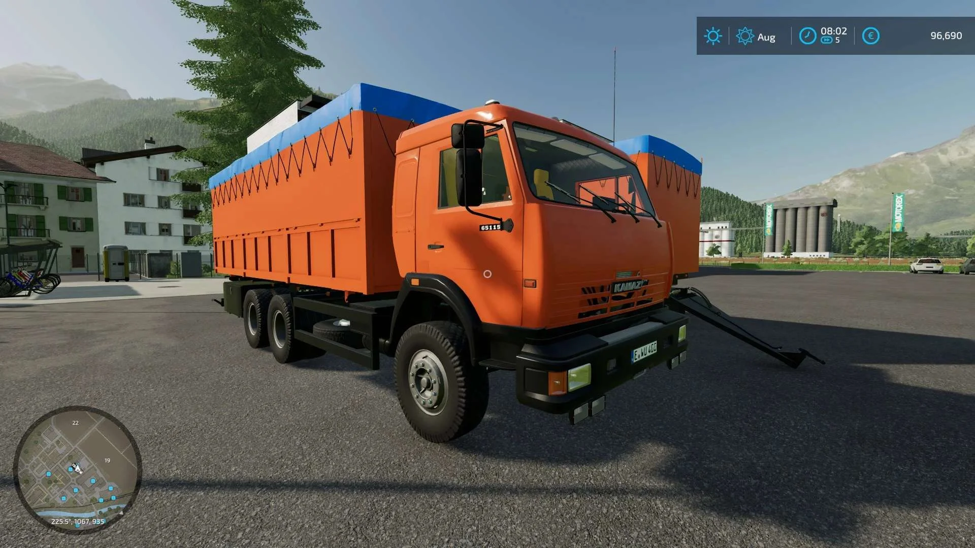 Kamaz Laynera v1.0 FS22 FS22 Mod Free Download