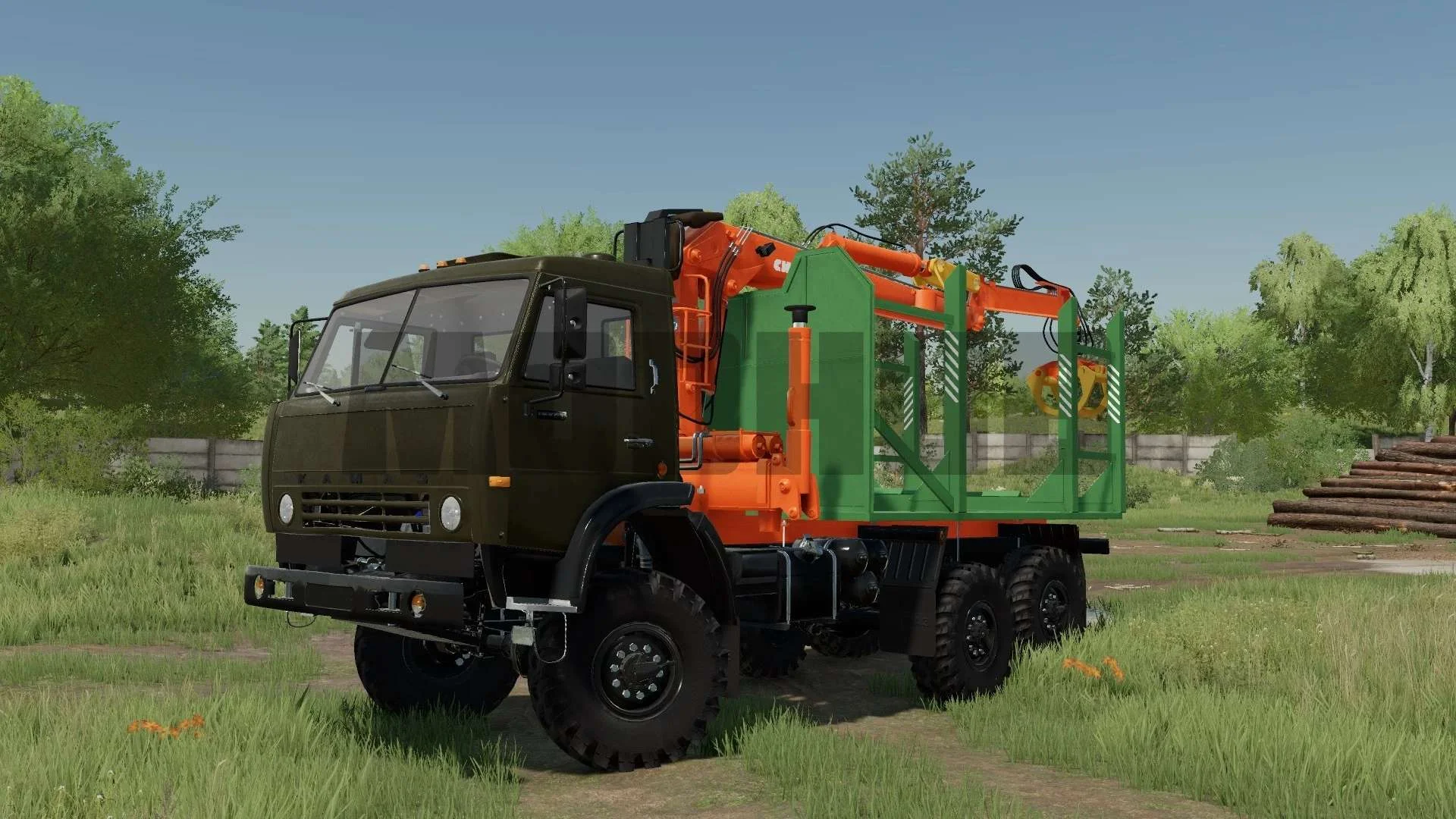 Kamaz off-road scrap Beta v1.0 FS22 FS22 Mod Free Download