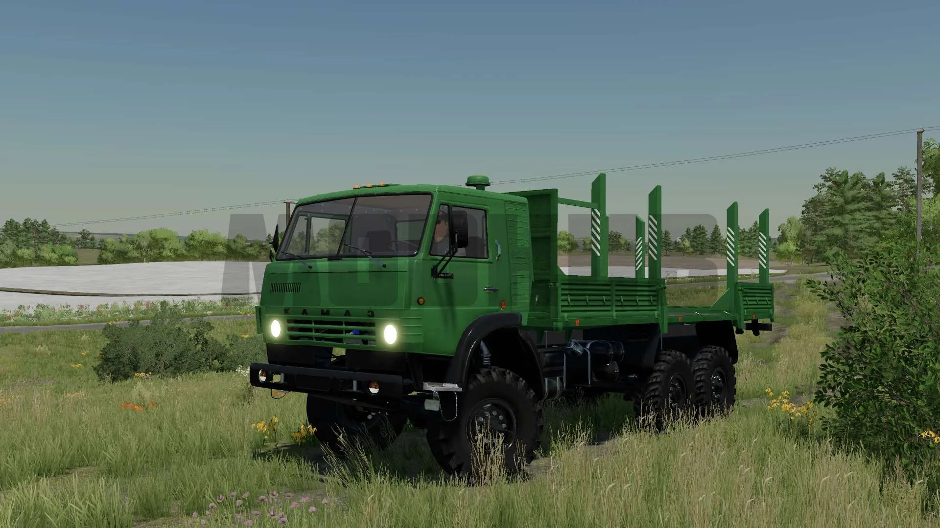 KamAZ onboard off-road v1.0 FS22 FS22 Mod Free Download