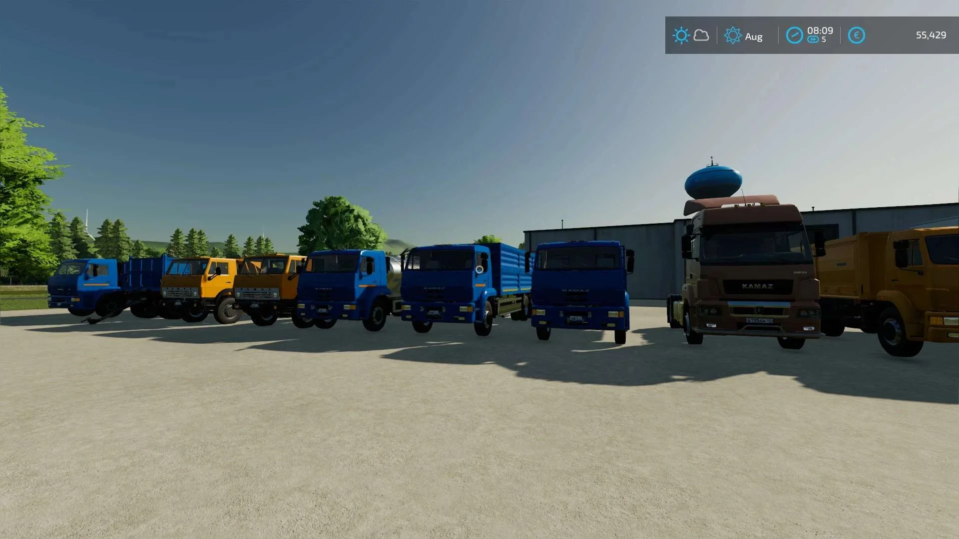 Kamaz Pack v1.0 FS22 FS22 Mod Free Download
