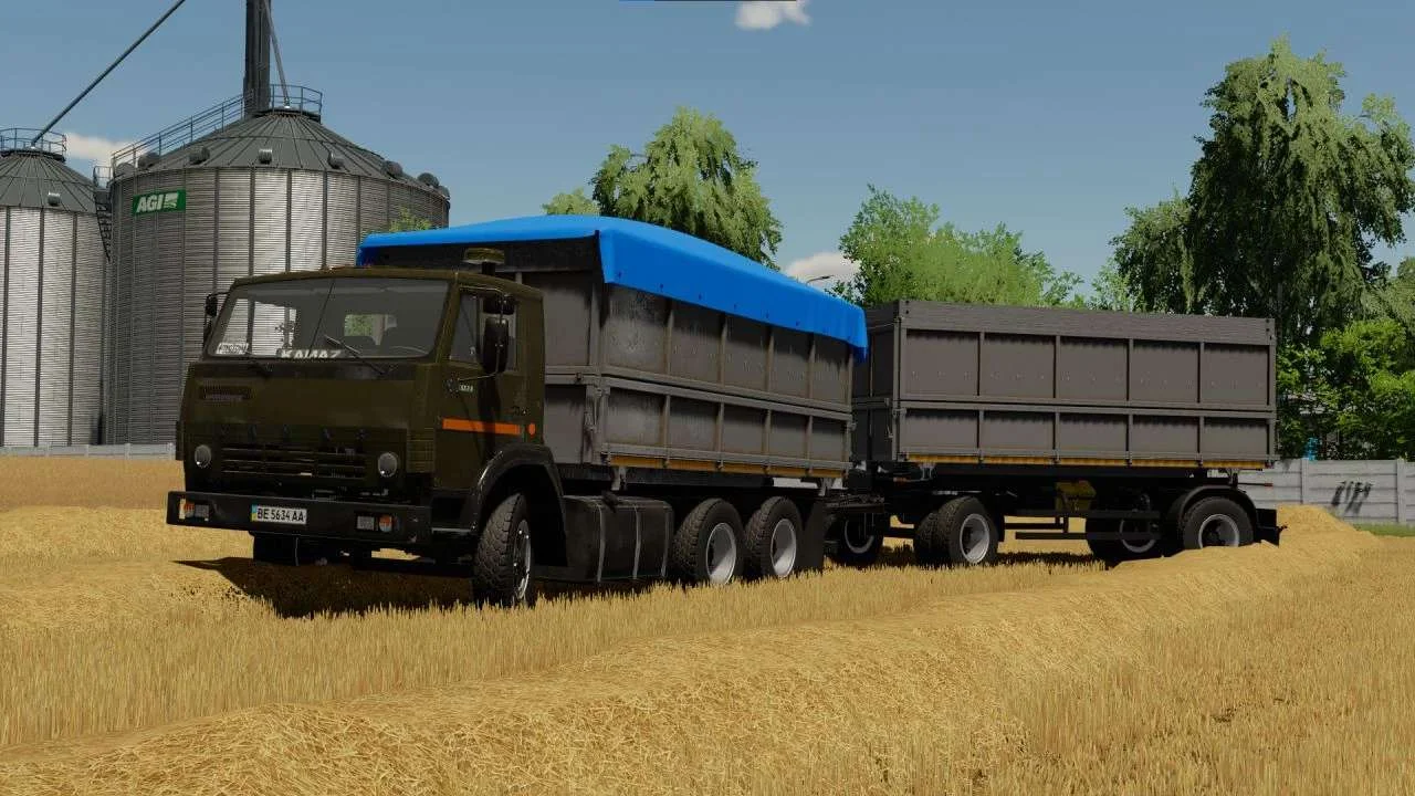 Kamaz SELHOZNIK UA v1.0.1 FS22 FS22 Mod Free Download