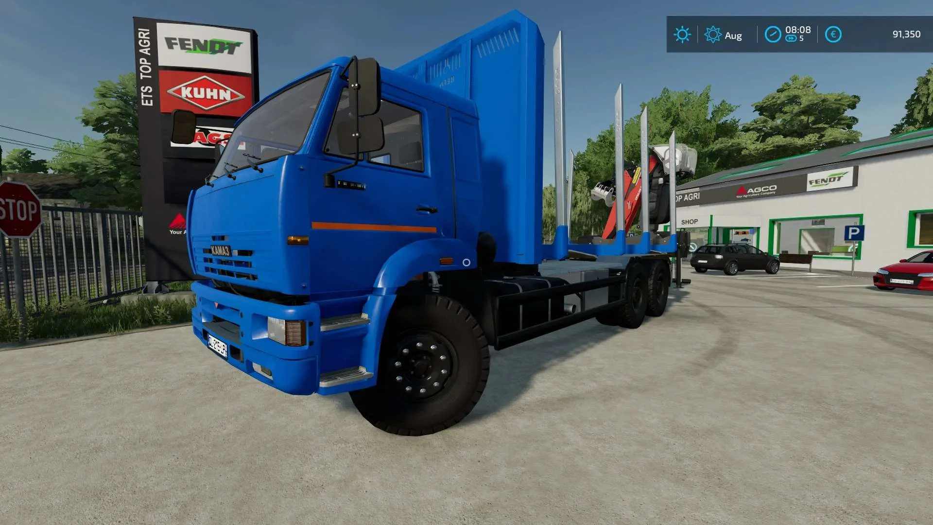 Kamaz Timber v1.0 FS22 FS22 Mod Free Download