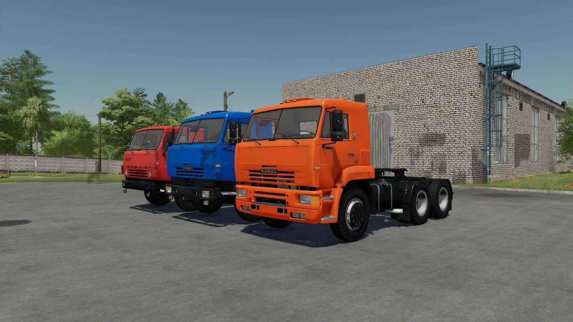 Kamaz Truck v1.0 FS22 FS22 Mod Free Download