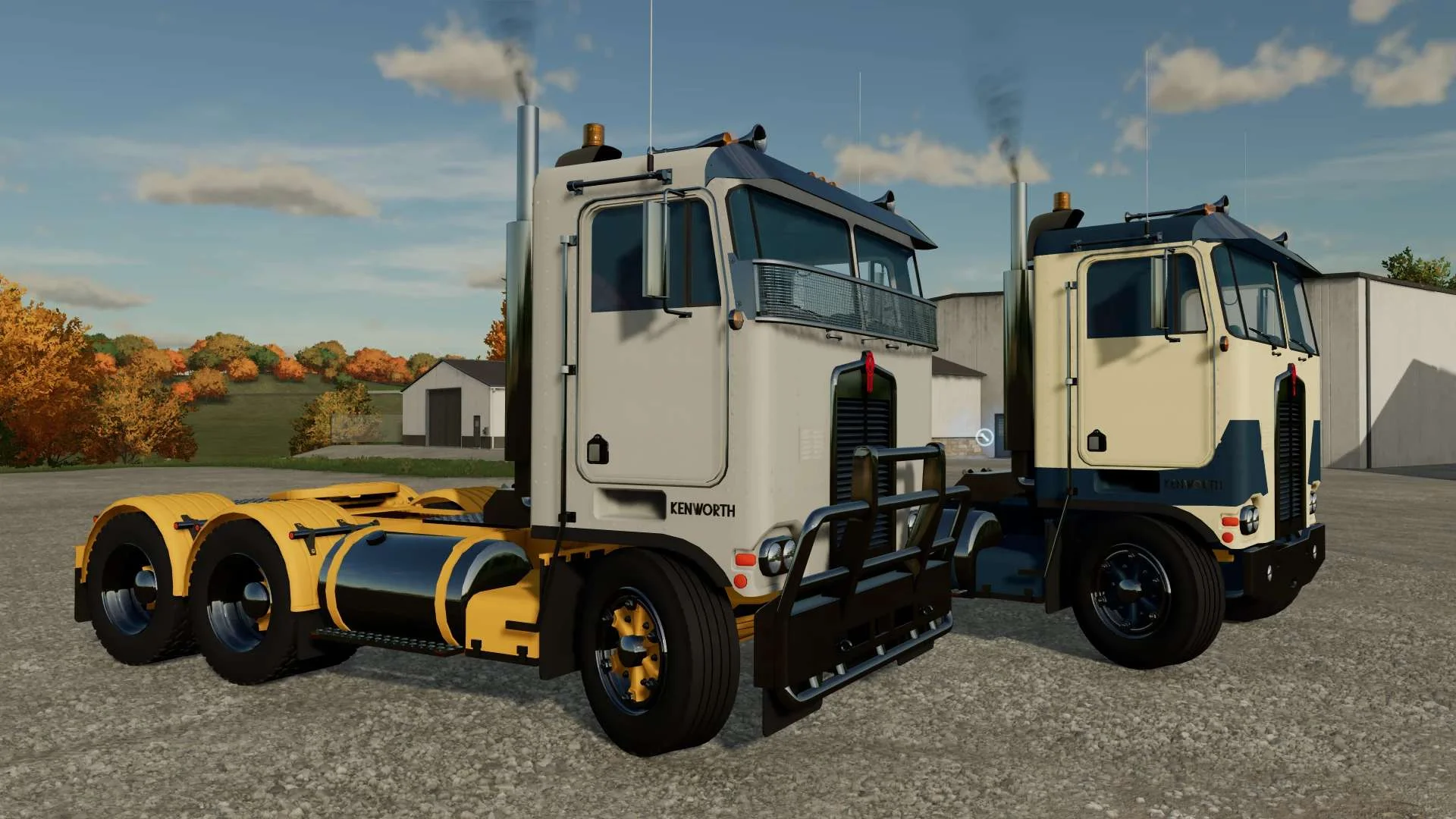 Kenworth K100 Daycab v1.0 FS22 FS22 Mod Free Download