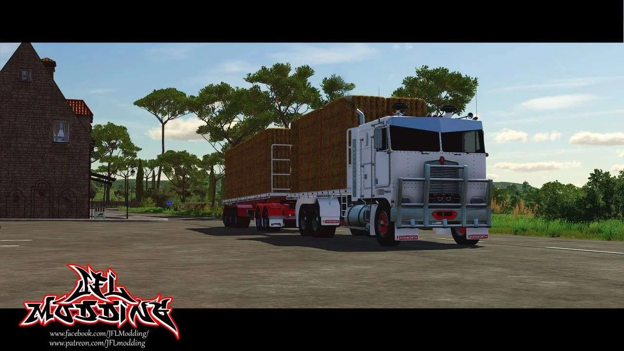 Kenworth K100 v1.0 FS22 FS22 Mod Free Download