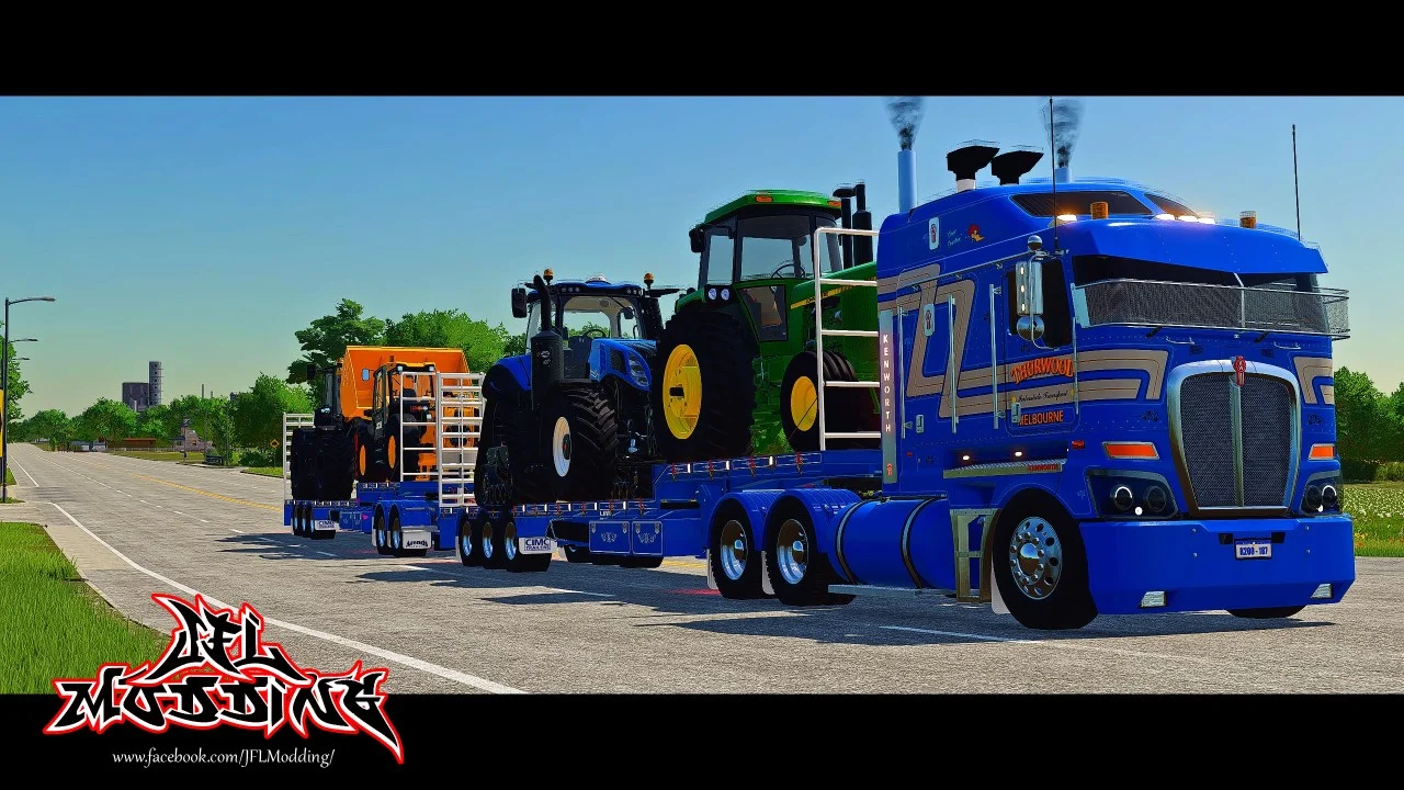 Kenworth K200 V1.0 FS22 FS22 Mod Free Download