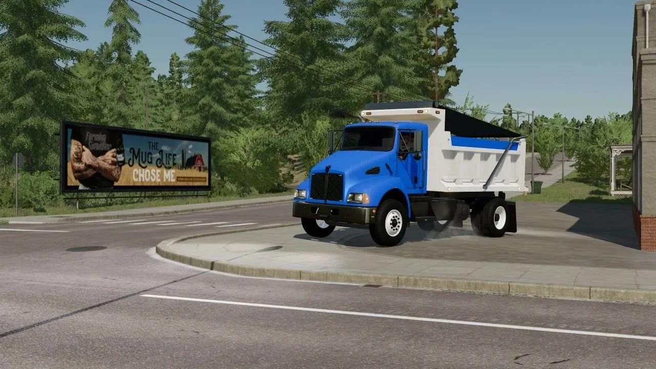 Kenworth T300 2006 Dump v1.0 FS22 FS22 Mod Free Download