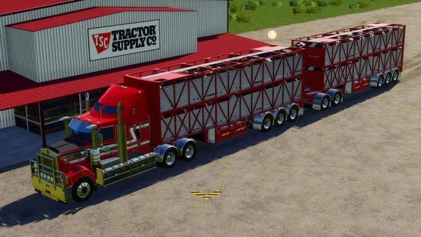 Kenworth T408 SAR v1.0 FS22 FS22 Mod Free Download