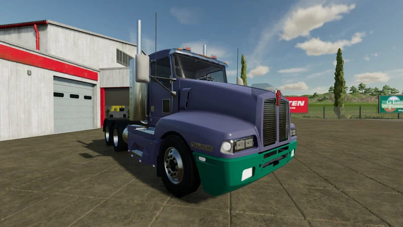 Kenworth T600 Day Cab V1.0.1 FS22 FS22 Mod Free Download