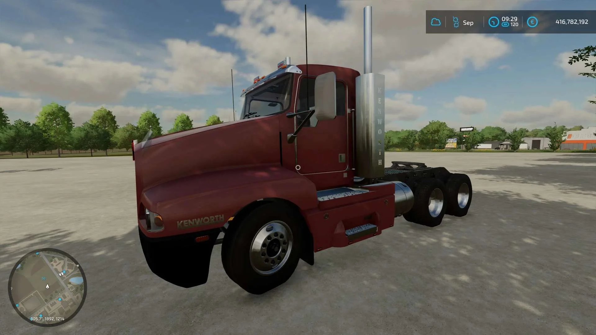 Kenworth T600 Day Cab v2.0.1 FS22 FS22 Mod Free Download