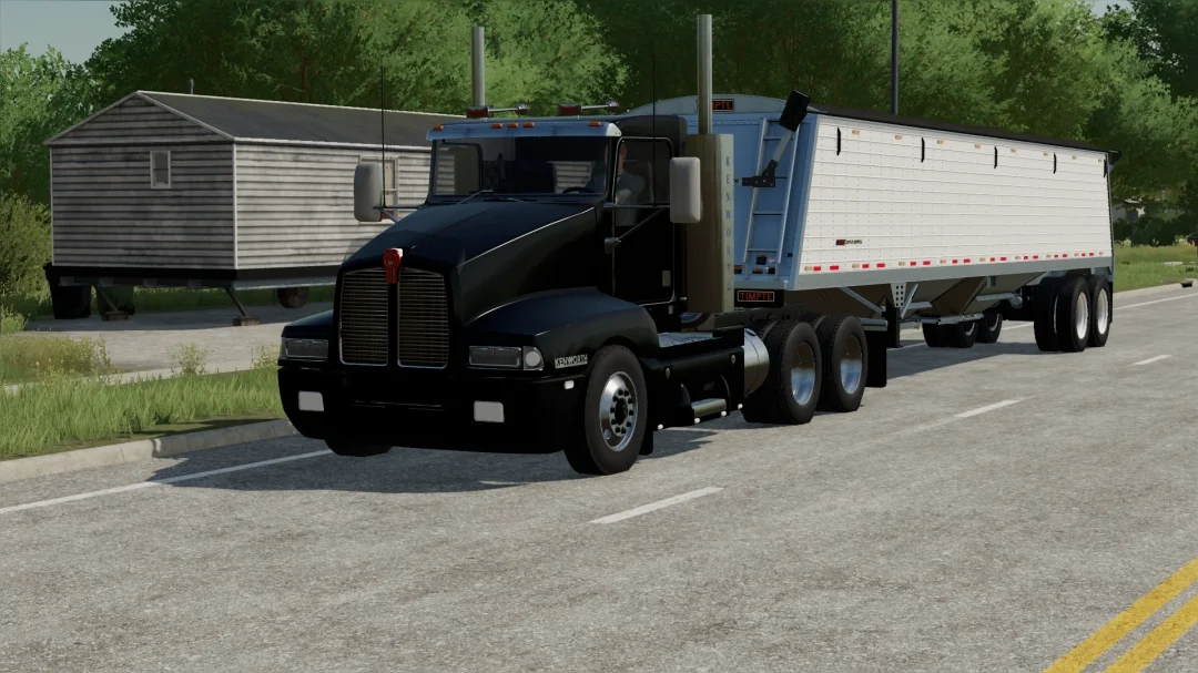 Kenworth T600 Daycab Sound Update V1.0.1 FS22 Mod Free Download