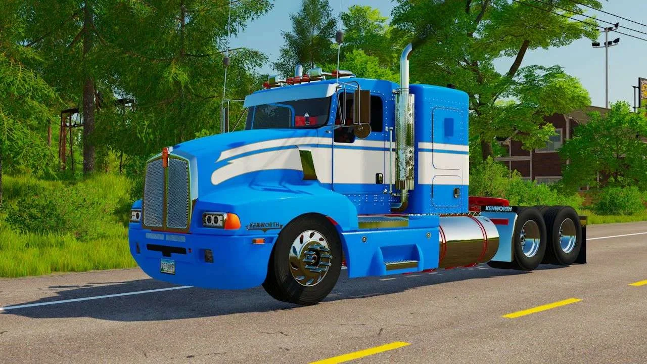 Kenworth T600 v1.0 FS22 FS22 Mod Free Download
