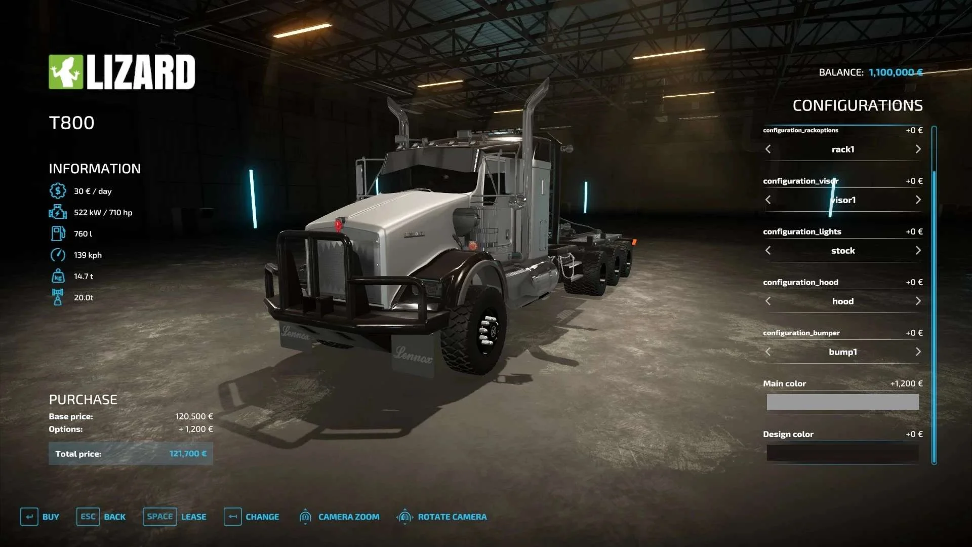 KENWORTH T800 Agro v1.0 FS22 FS22 Mod Free Download