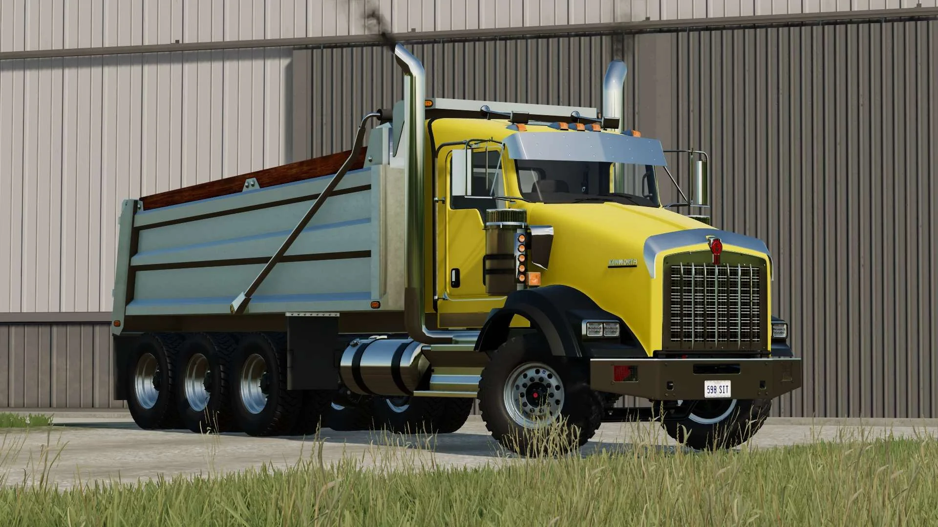 Kenworth T800 Dump Truck v1.0.0.2 FS22 FS22 Mod Free Download