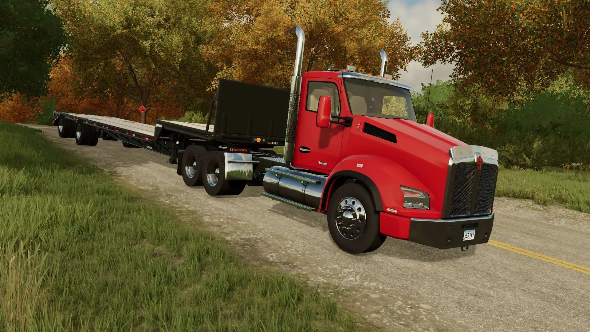 Kenworth T880 v1.0.0.1 FS22 FS22 Mod Free Download