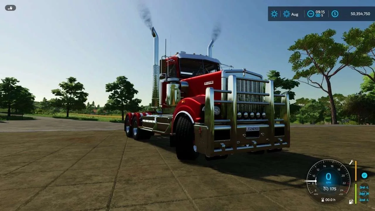 Kenworth T900 Legend Day Cab v1.0.1 FS22 FS22 Mod Free Download