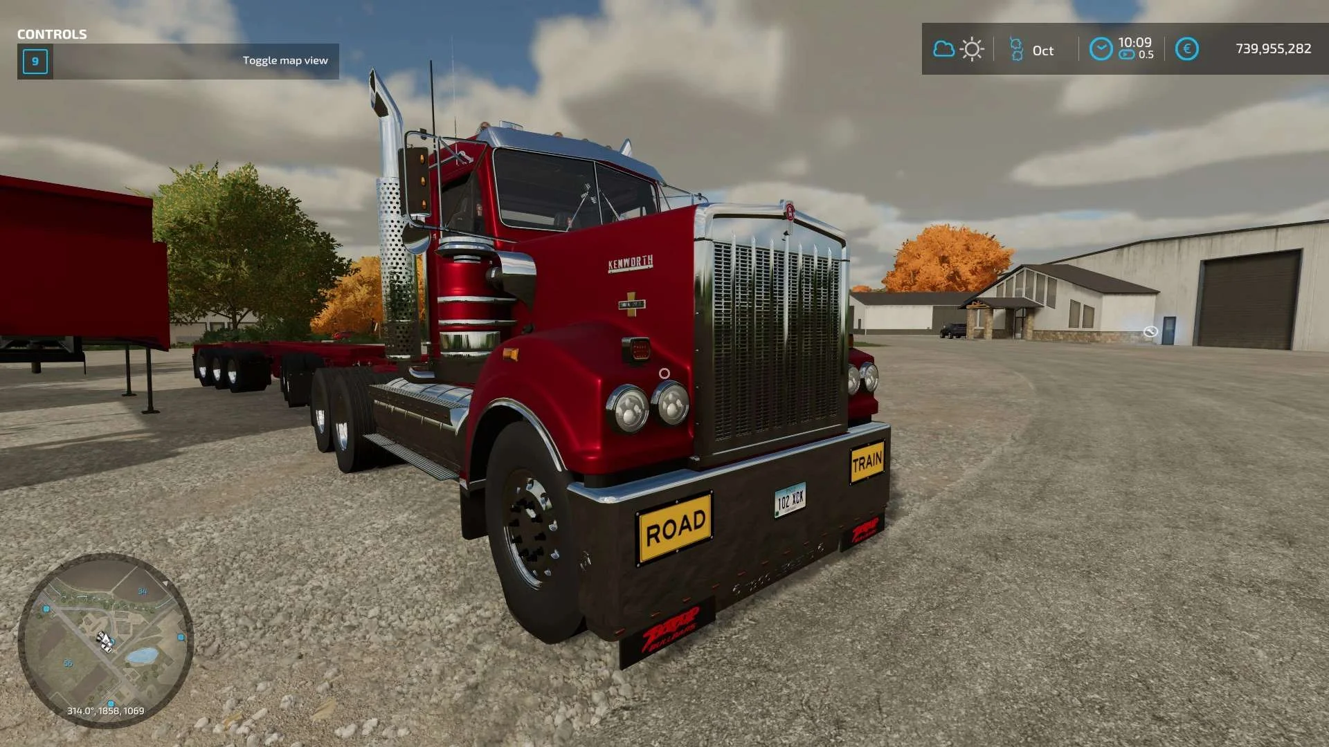 Kenworth T900 Legend v1.0.2.1 FS22 FS22 Mod Free Download