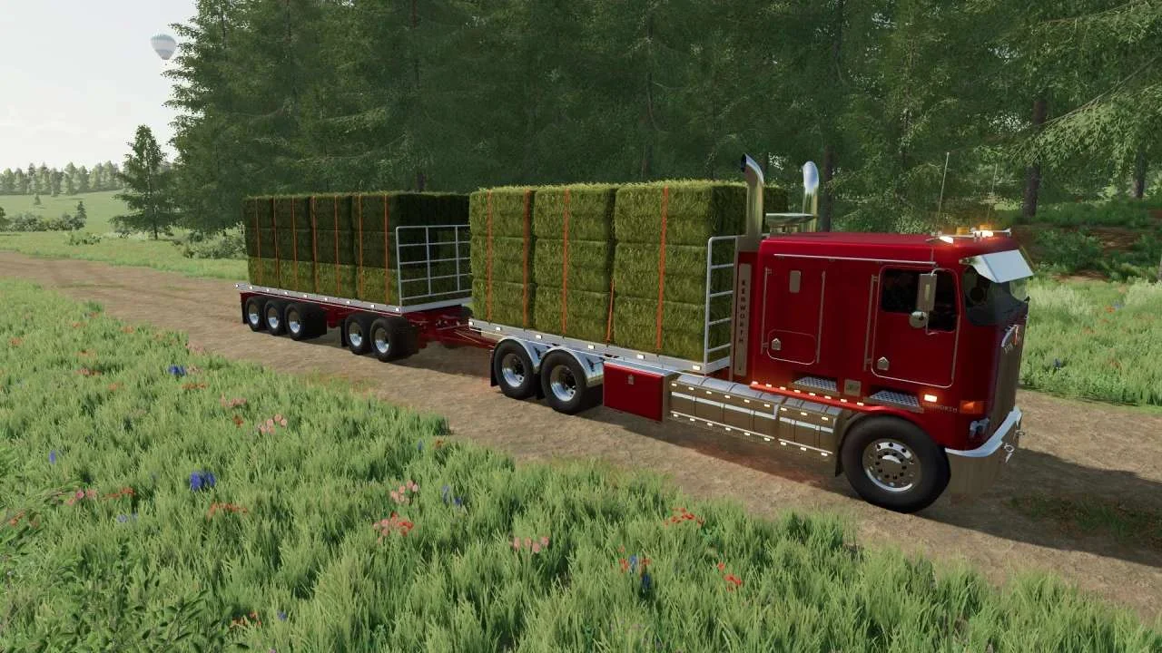 Kenworth T900 Trays v1.0 FS22 FS22 Mod Free Download
