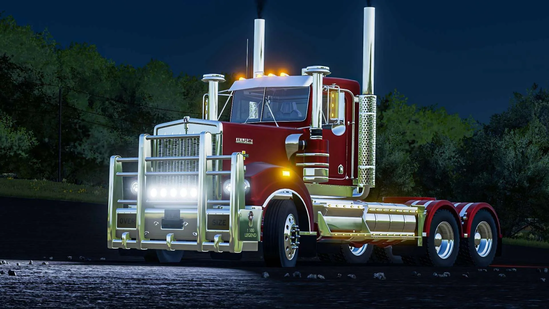 Kenworth T900 V1.1 FS22 FS22 Mod Free Download