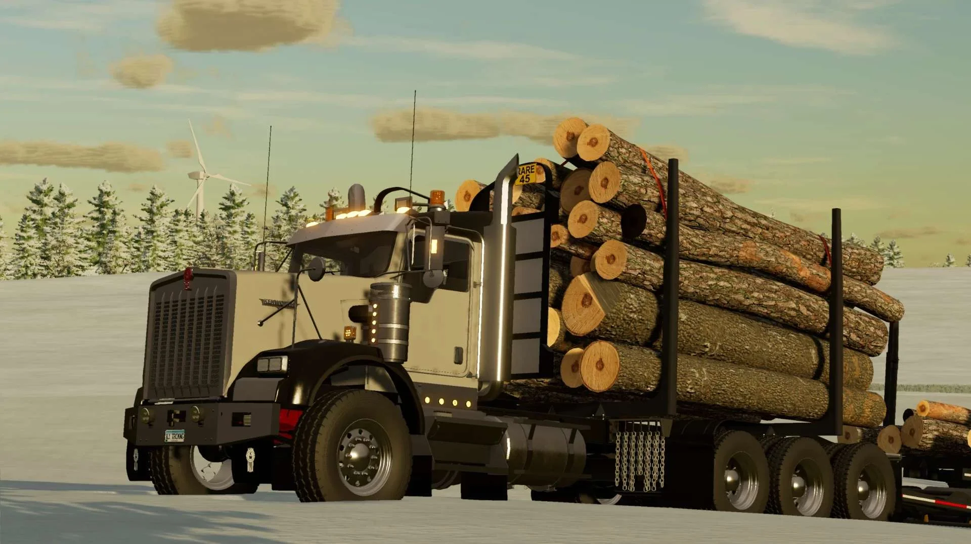 KENWORTH VOCATIONAL MEGA PACK V1.2 FS22 FS22 Mod Free Download