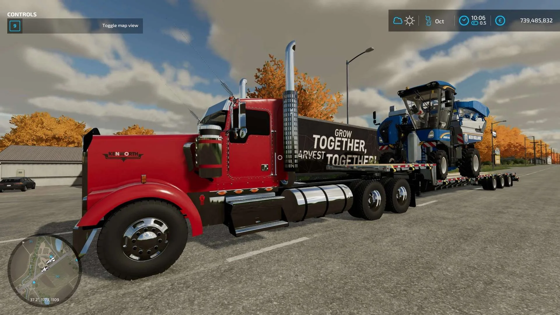 Kenworth W900 v1.0 FS22 FS22 Mod Free Download