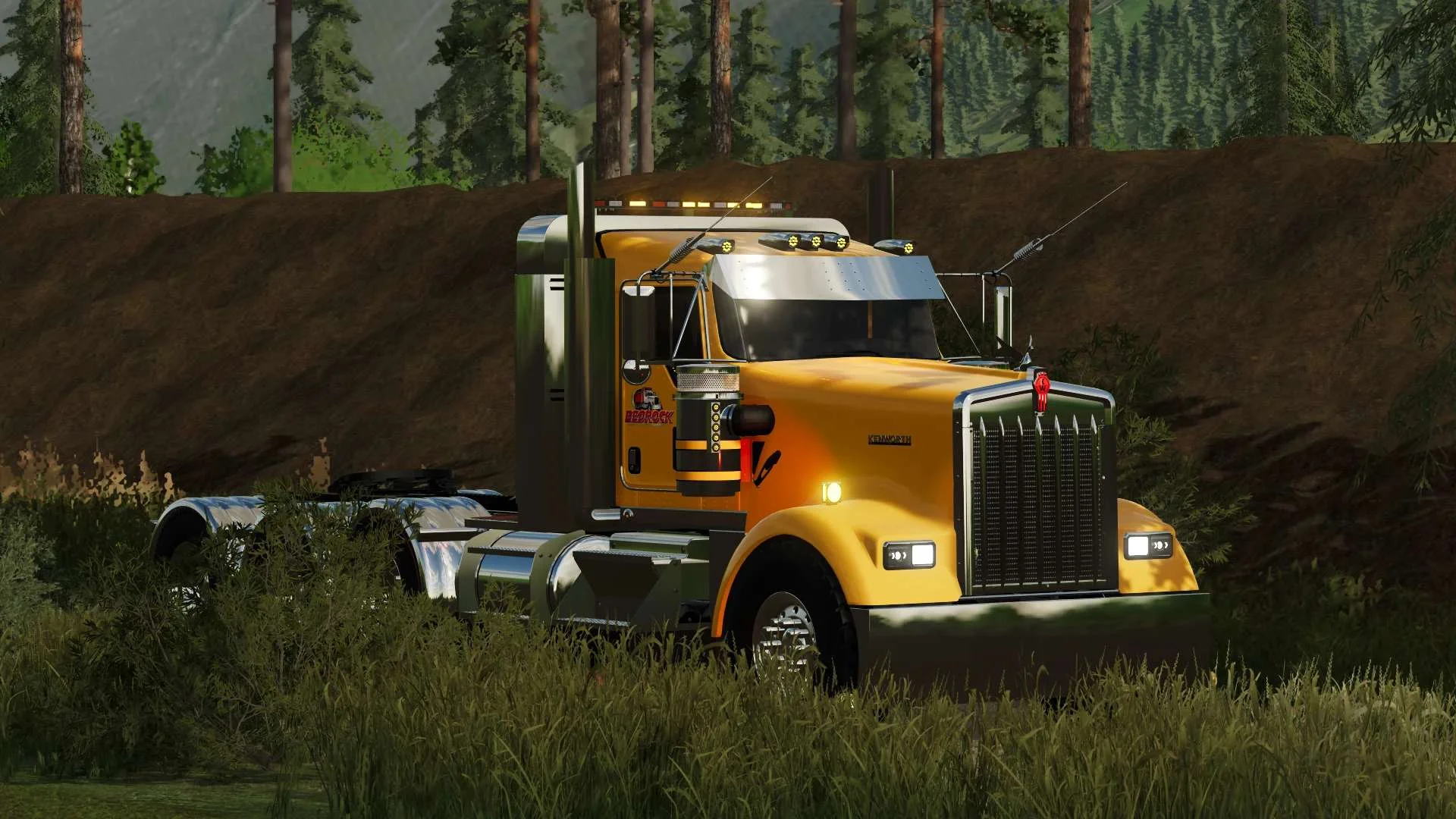 Kenworth W900L v1.0.0.1 FS22 FS22 Mod Free Download