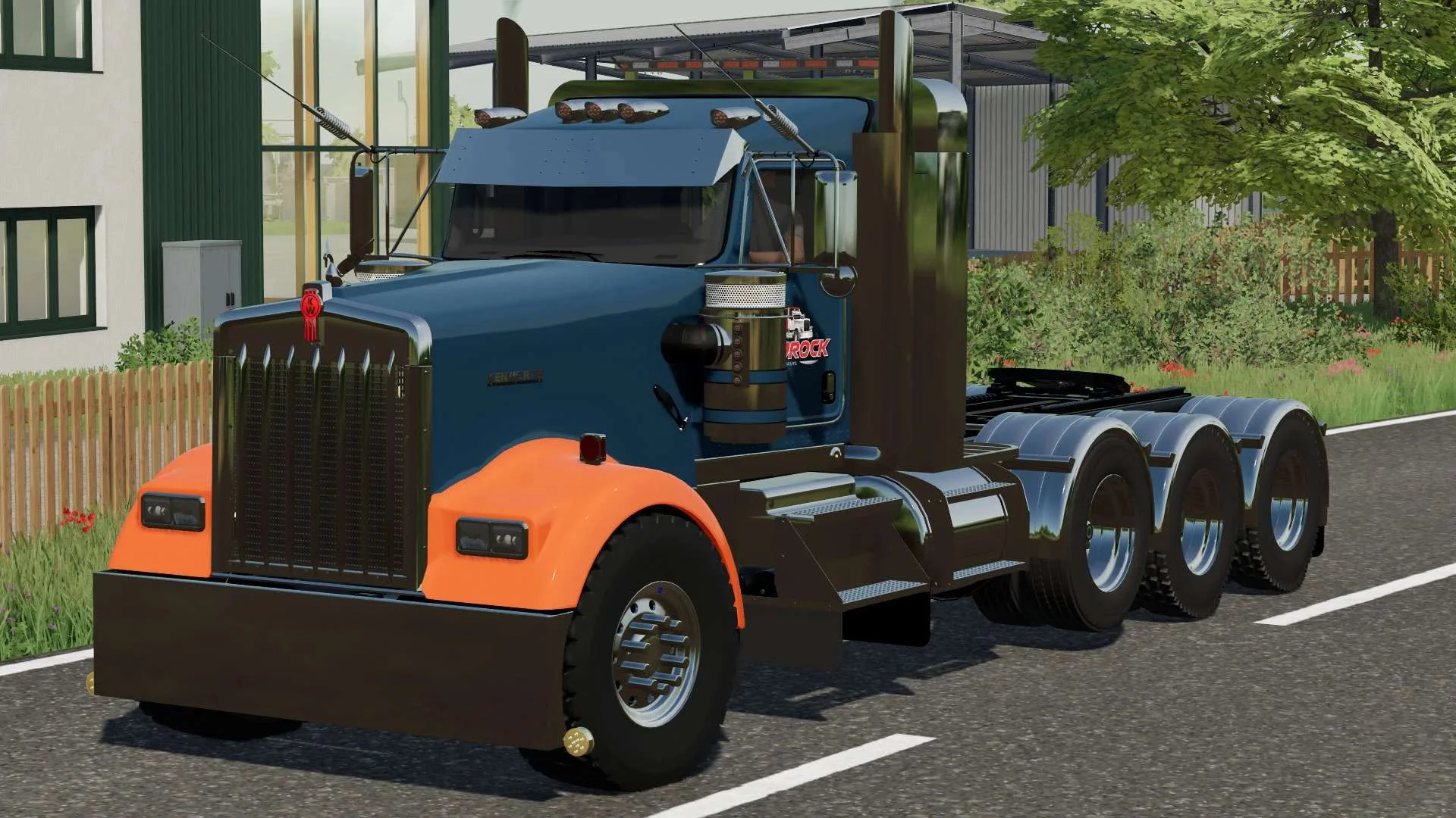 Kenworth W900L v1.0 FS22 FS22 Mod Free Download