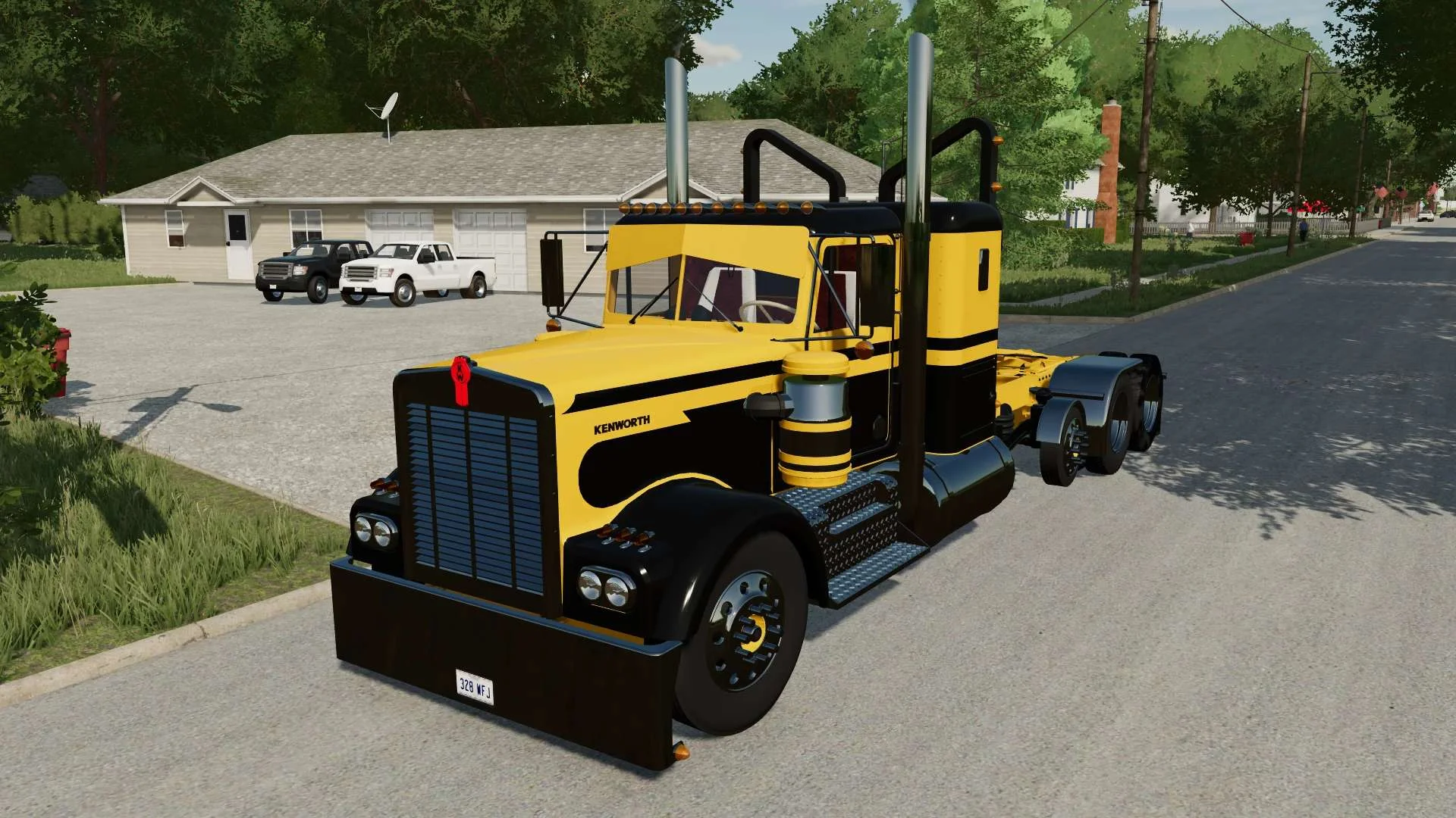 Kenworth W925 v1.0 FS22 FS22 Mod Free Download