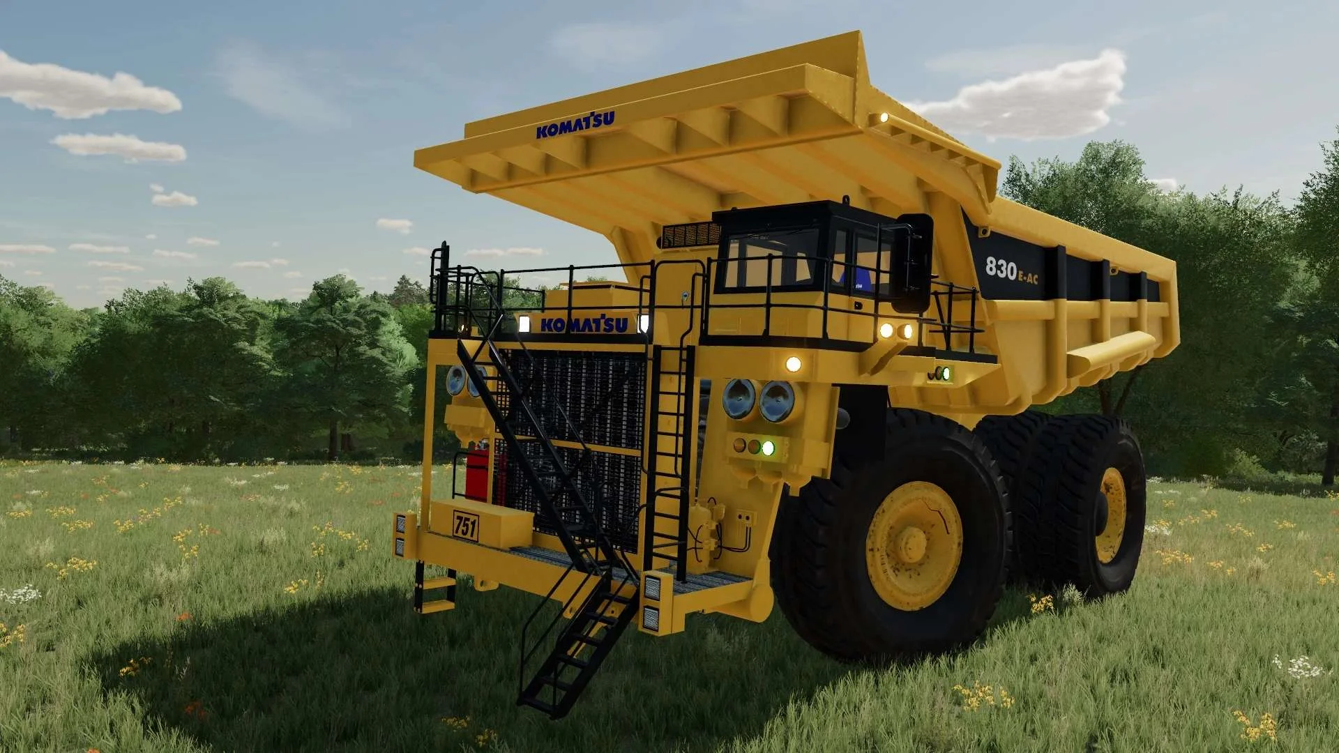 KOMATSU 830E-AC v1.1 FS22 FS22 Mod Free Download