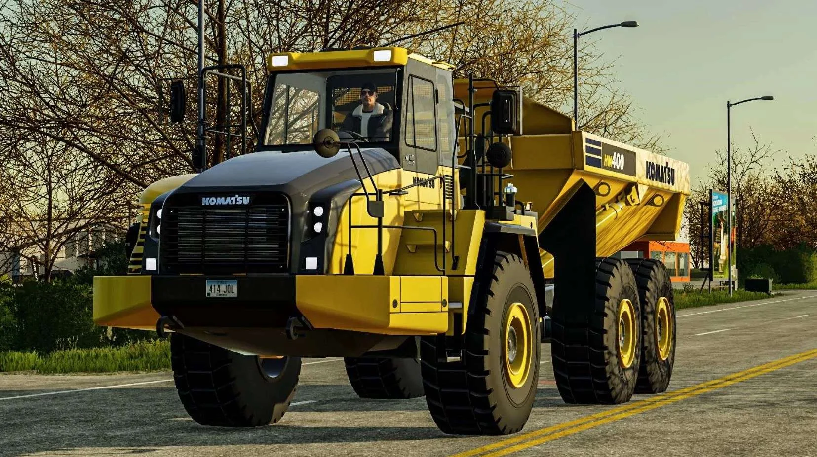 Komatsu HM400 v1.1 FS22 FS22 Mod Free Download