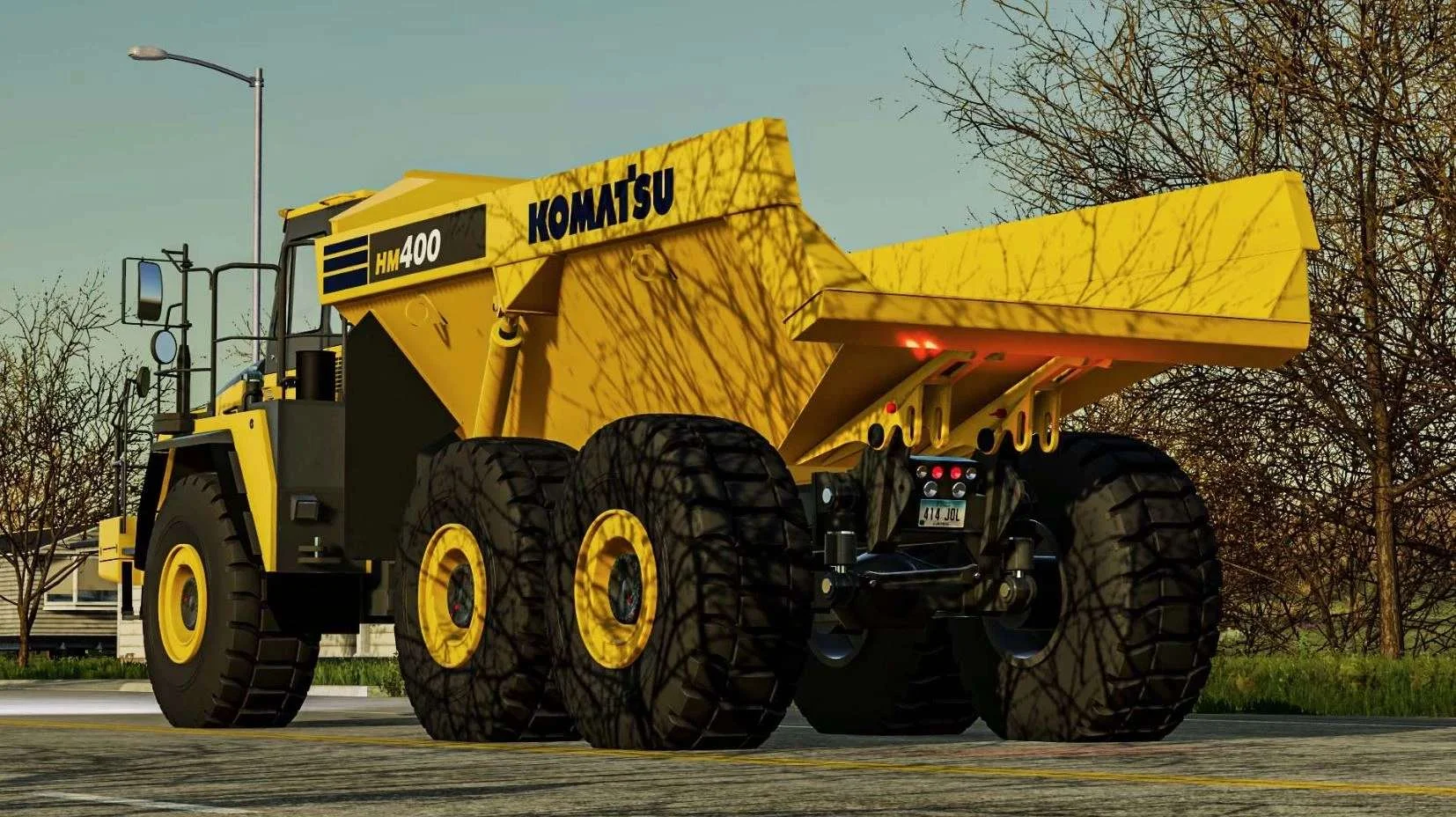 Komatsu HM400 v1.2 FS22 FS22 Mod Free Download