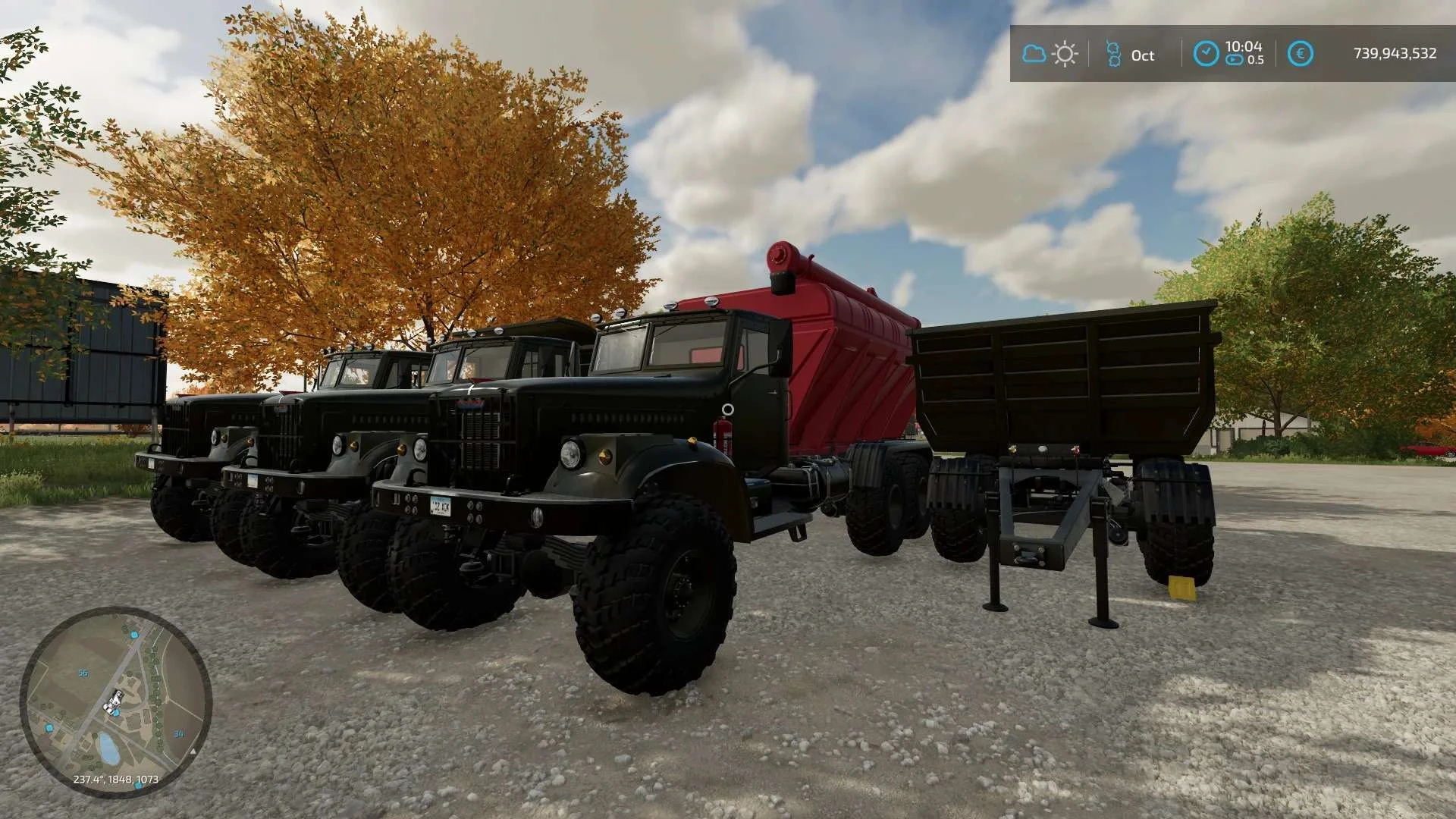 KRAZ 255b New Life v1.0 FS22 FS22 Mod Free Download