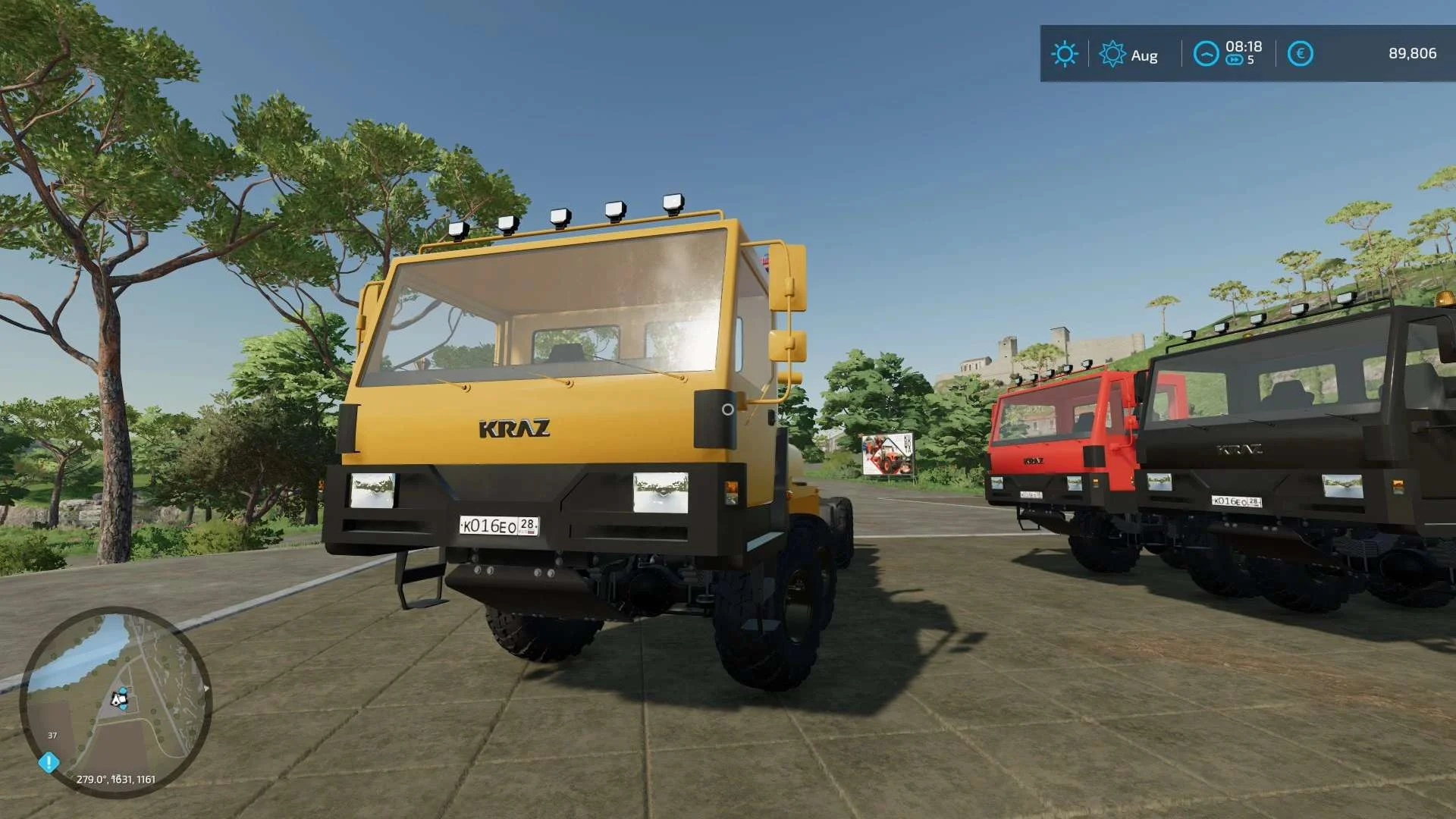 Kraz 7634HE v1.0 FS22 FS22 Mod Free Download