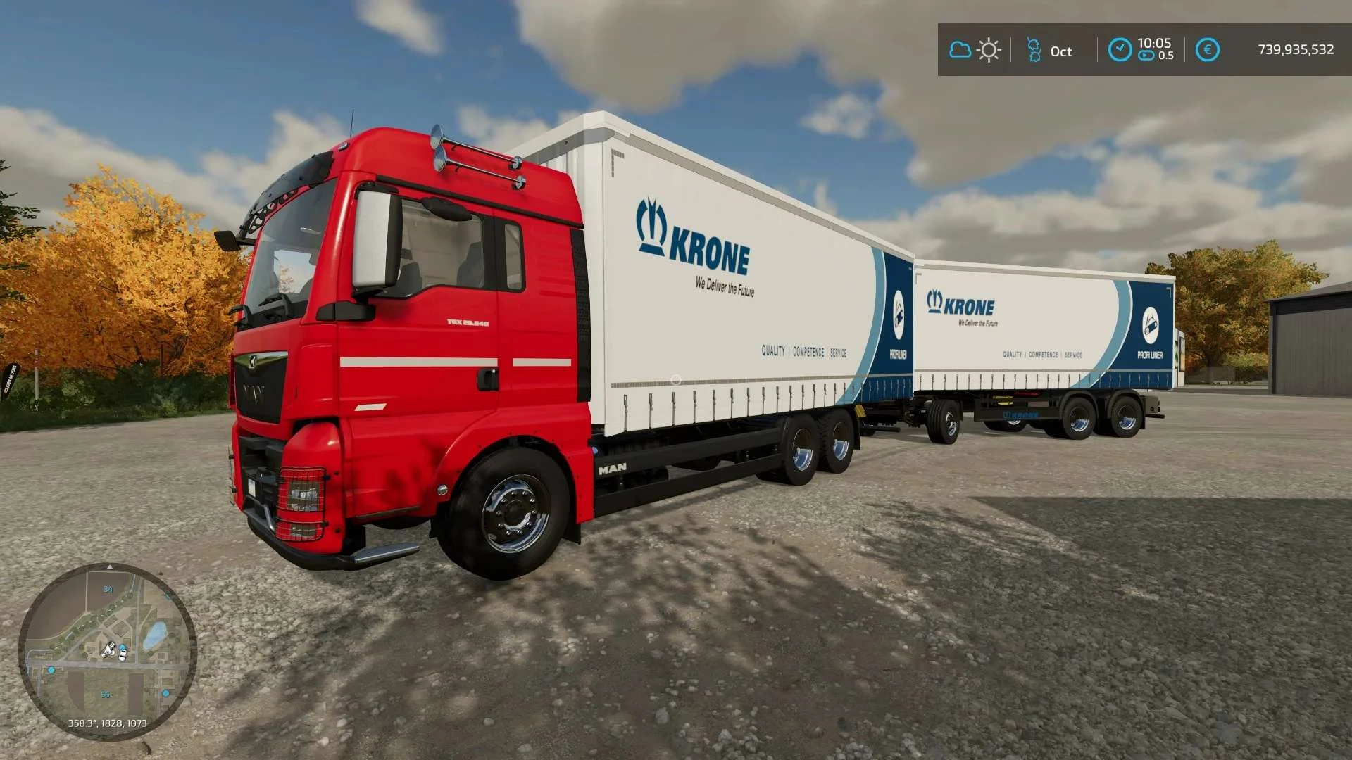 Krone Pack Autoload v1.1 FS22 FS22 Mod Free Download