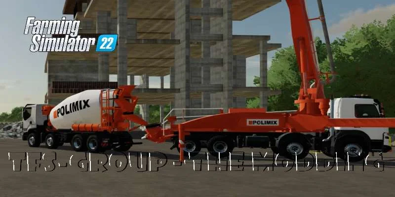 LANDER MIXEUR POLIMIX v1.0 FS22 FS22 Mod Free Download