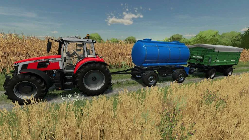 Liquids Handling Truck Train v1.0 FS22 FS22 Mod Free Download