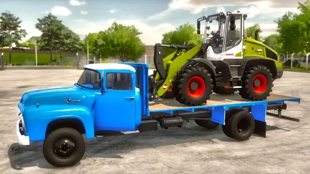 Lizard F-600 V8 Truck 1961 v1.0 FS22 FS22 Mod Free Download