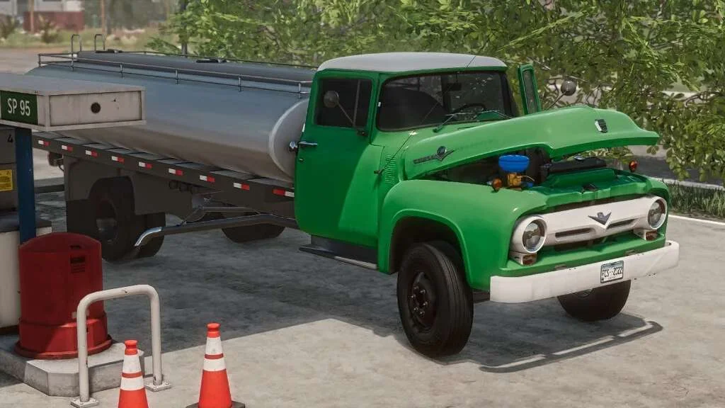 Lizard F-600 V8 Truck 1961 v1.1 FS22 FS22 Mod Free Download