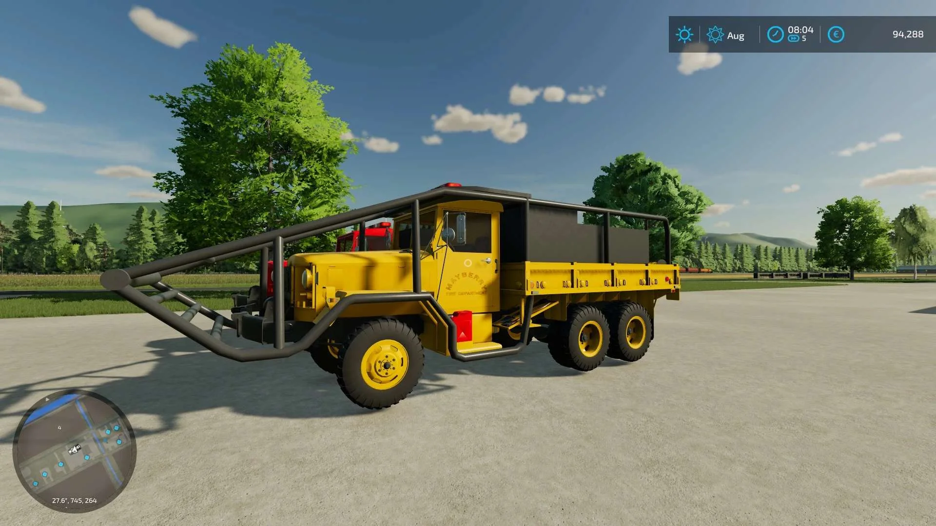 M35 Brush Truck v1.0 FS22 FS22 Mod Free Download
