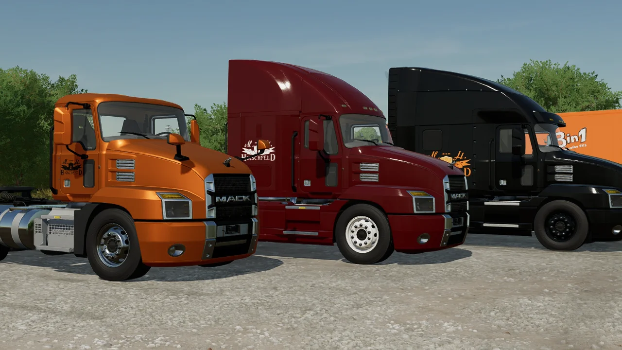 Mack Anthem with improved driving physics V1.0.0.6 FS22 Mod Free Download