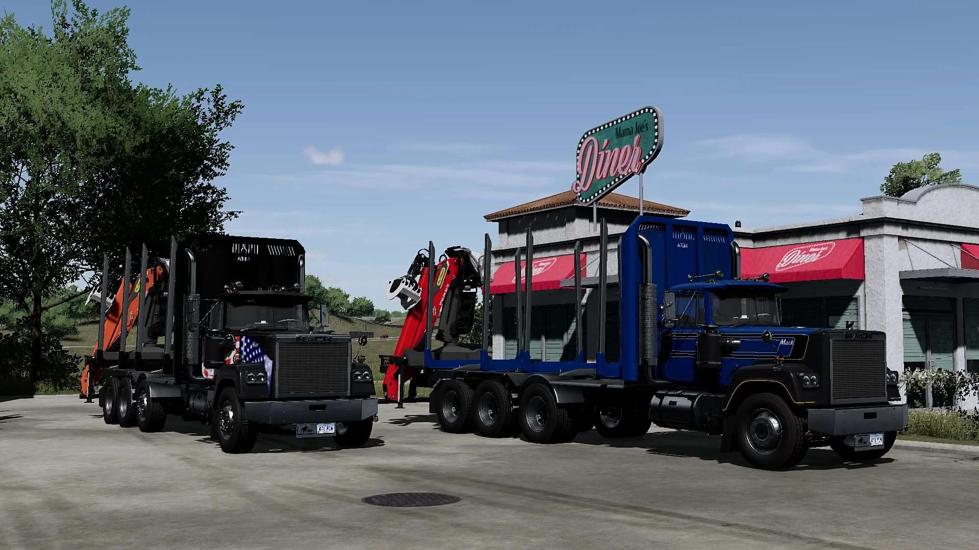 Mack Forestry Pack v1.0 FS22 FS22 Mod Free Download
