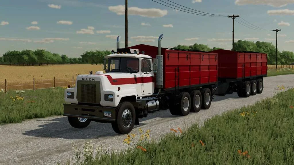 Mack Grain Hauling Pack v1.0 FS22 FS22 Mod Free Download